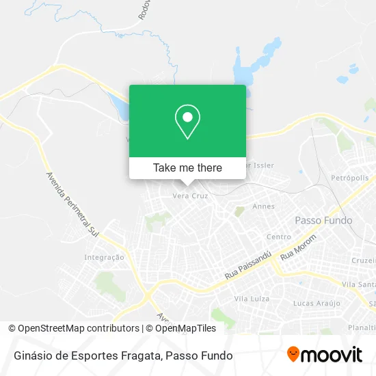 Ginásio de Esportes Fragata map