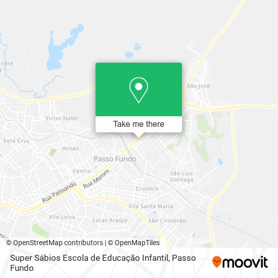 Mapa Super Sábios Escola de Educação Infantil