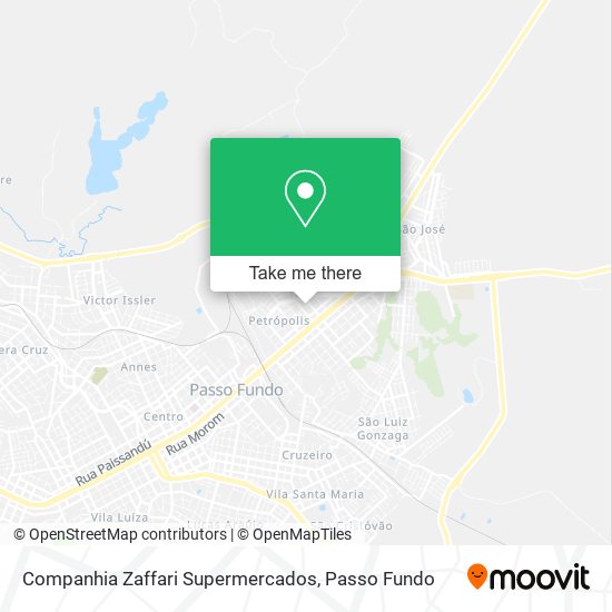 Companhia Zaffari Supermercados map
