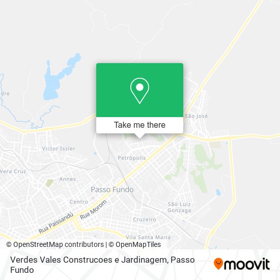 Verdes Vales Construcoes e Jardinagem map