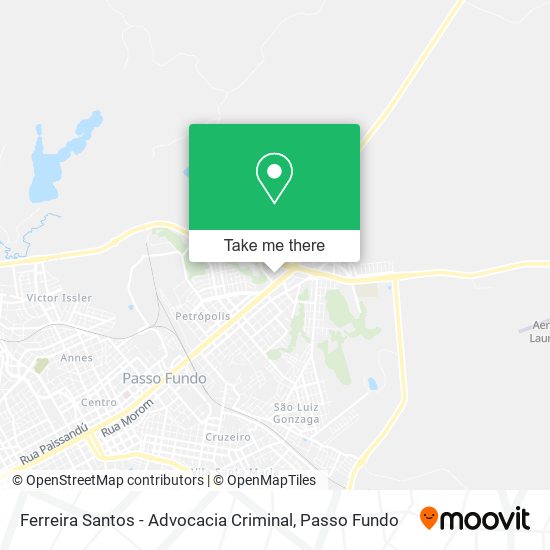 Ferreira Santos - Advocacia Criminal map