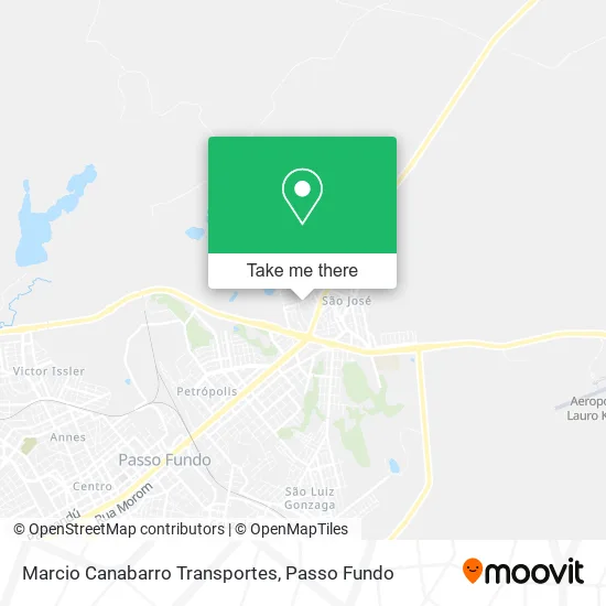 Marcio Canabarro Transportes map