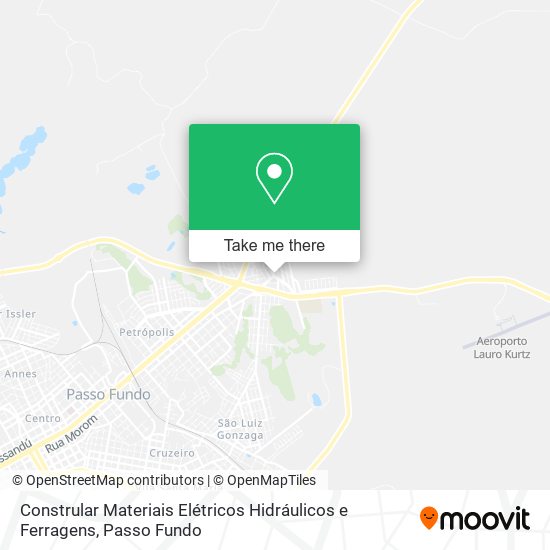 Constrular Materiais Elétricos Hidráulicos e Ferragens map