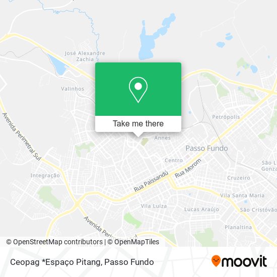 Ceopag *Espaço Pitang map