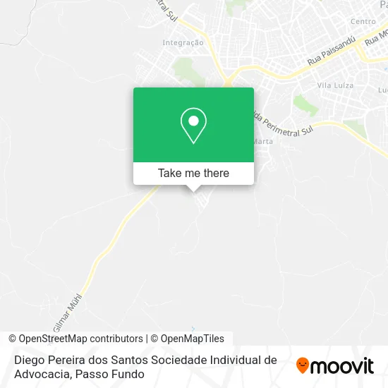 Diego Pereira dos Santos Sociedade Individual de Advocacia map