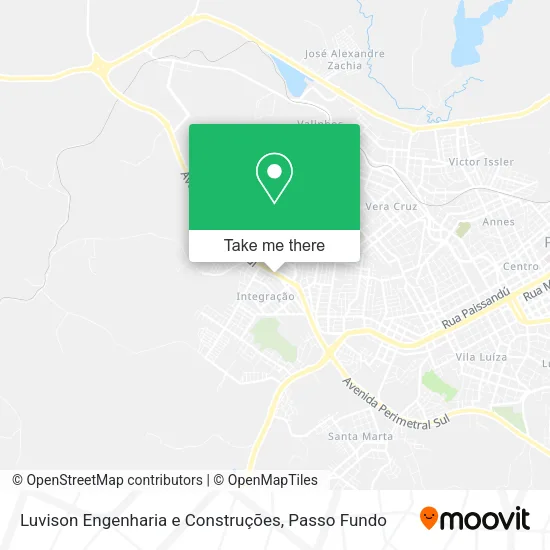 Luvison Engenharia e Construções map