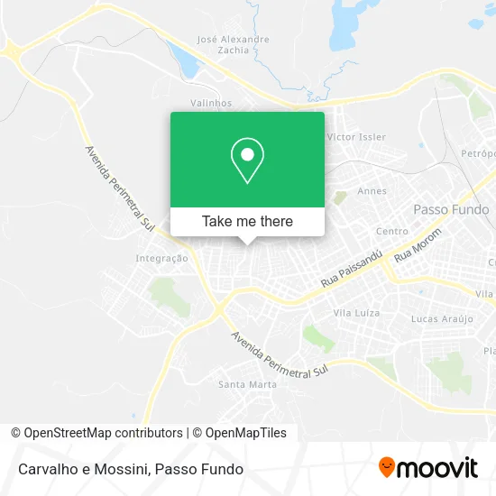 Carvalho e Mossini map