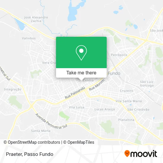 Praeter map