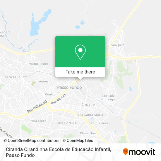 Ciranda Cirandinha Escola de Educação Infantil map