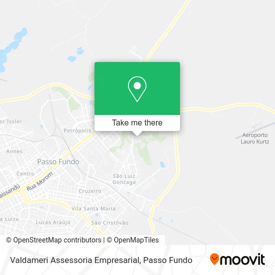 Valdameri Assessoria Empresarial map
