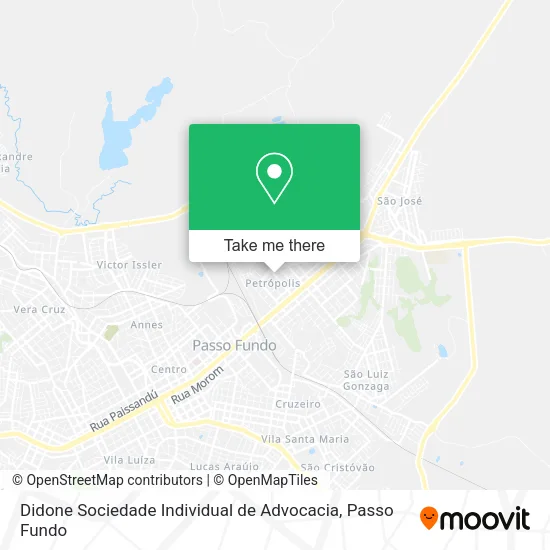 Didone Sociedade Individual de Advocacia map