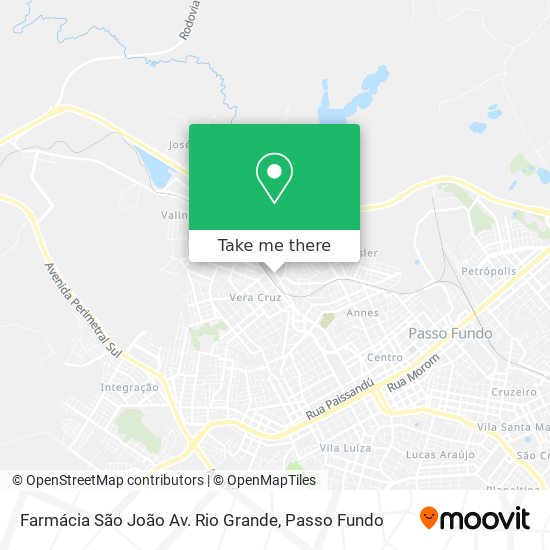 Farmácia São João Av. Rio Grande map
