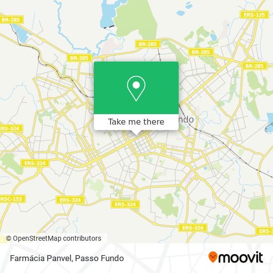 Mapa Farmácia Panvel