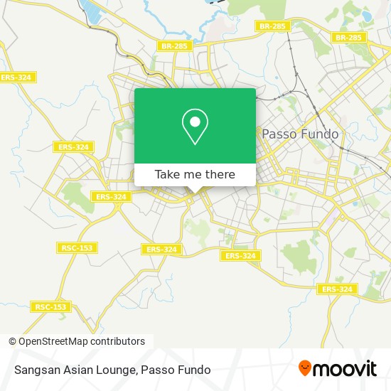 Sangsan Asian Lounge map