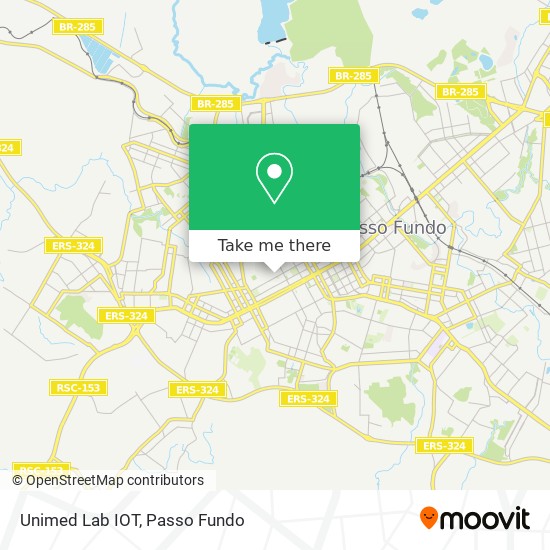 Mapa Unimed Lab IOT