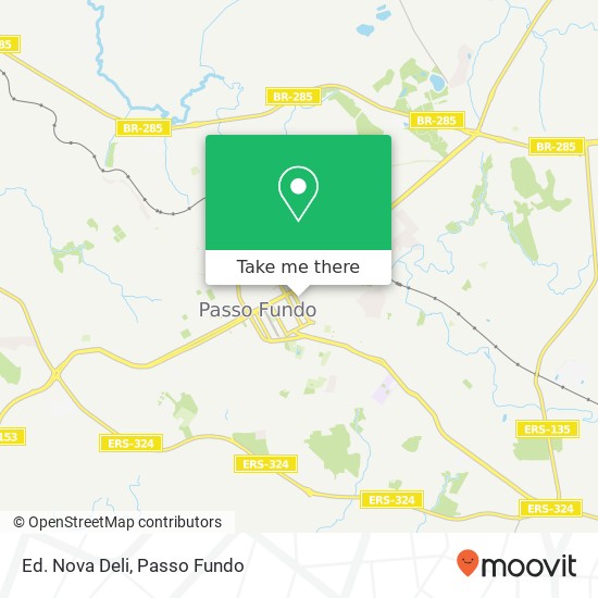 Ed. Nova Deli map