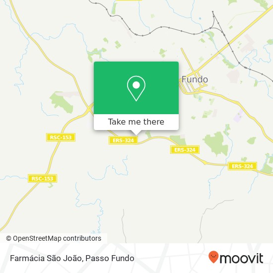 Mapa Farmácia São João