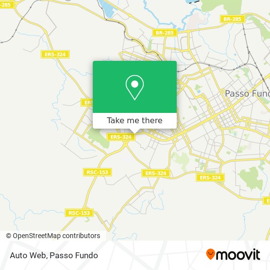 Auto Web map