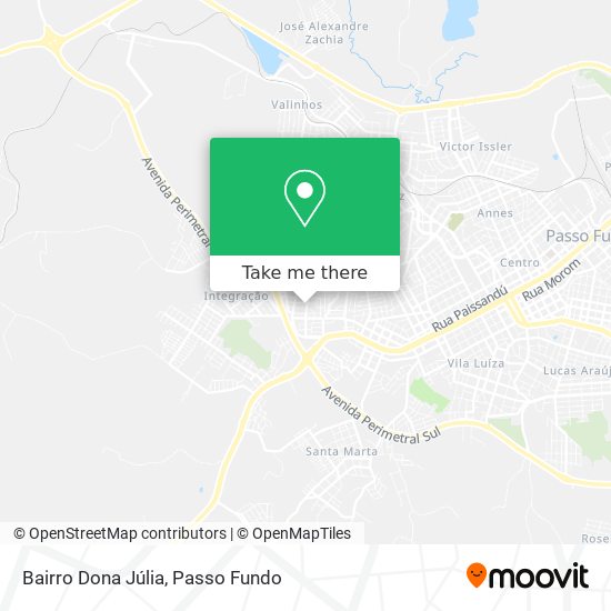 Bairro Dona Júlia map