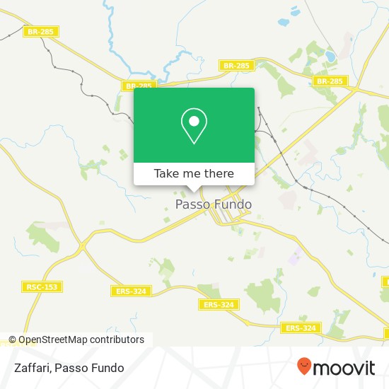 Zaffari map