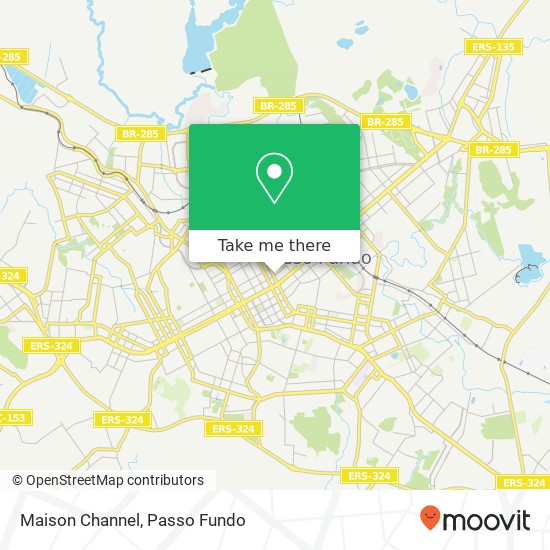Maison Channel map