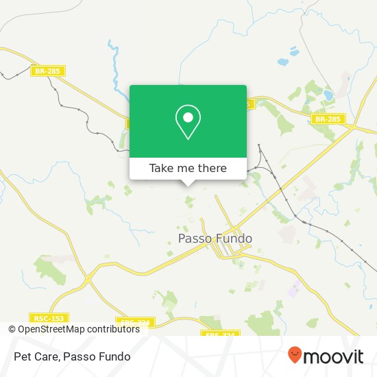 Pet Care map