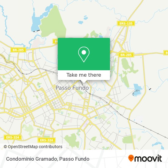 Condomínio Gramado map