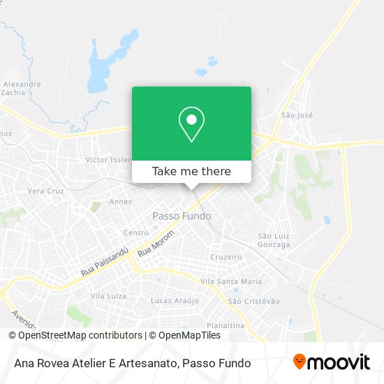 Ana Rovea Atelier E Artesanato map