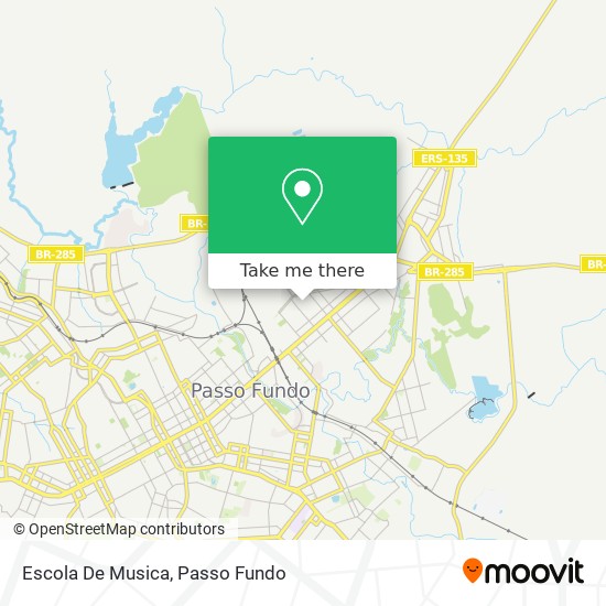 Escola De Musica map