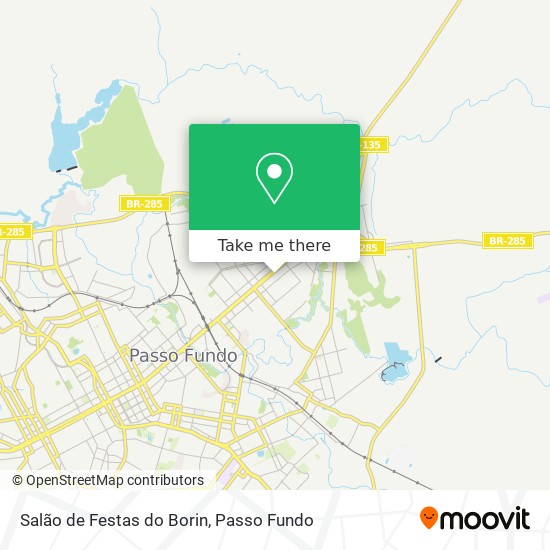 Salão de Festas do Borin map