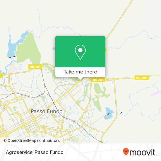 Agroservice map