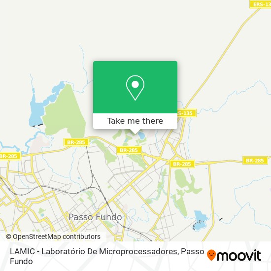 LAMIC - Laboratório De Microprocessadores map