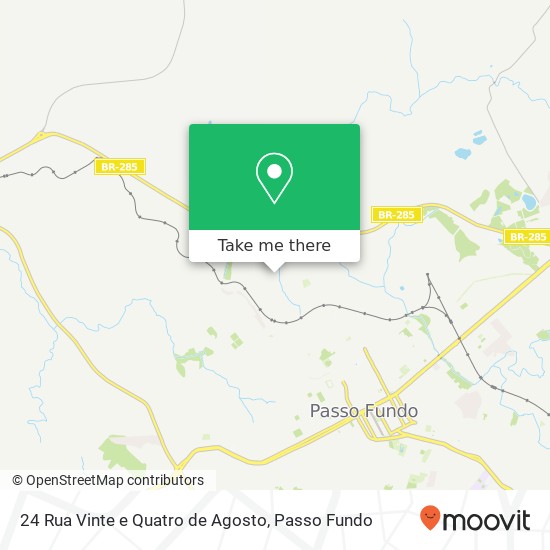 24 Rua Vinte e Quatro de Agosto map