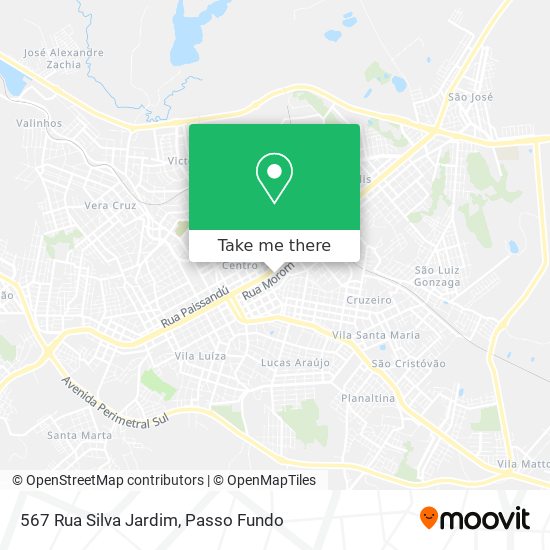 Mapa 567 Rua Silva Jardim