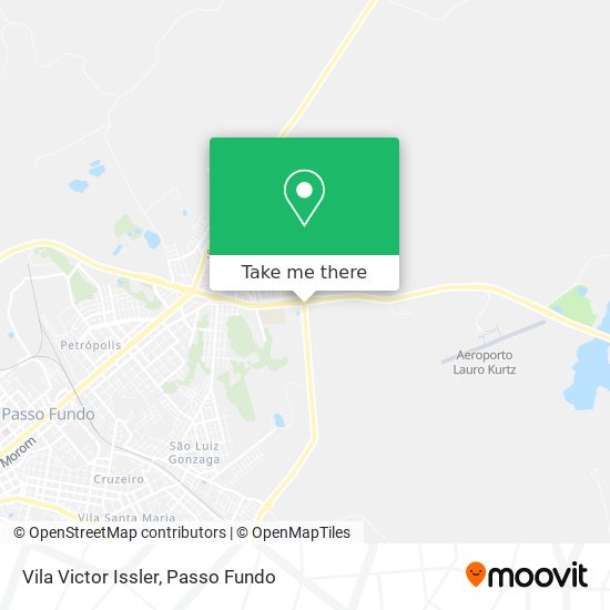 Mapa Vila Victor Issler