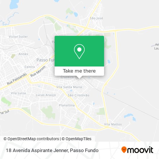 18 Avenida Aspirante Jenner map