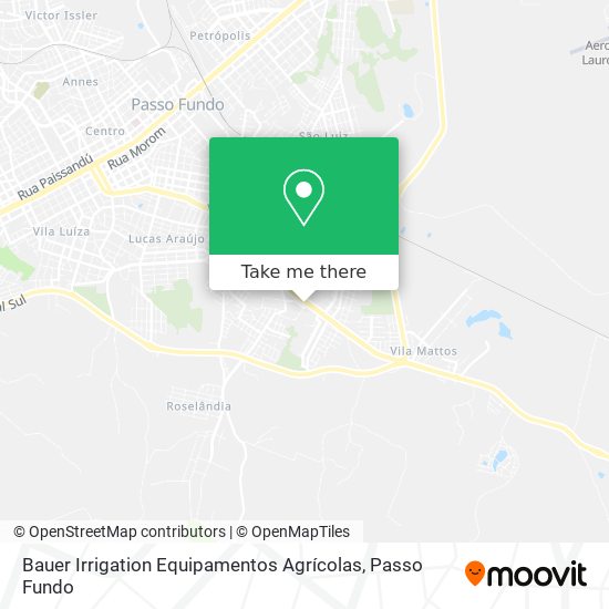 Bauer Irrigation Equipamentos Agrícolas map
