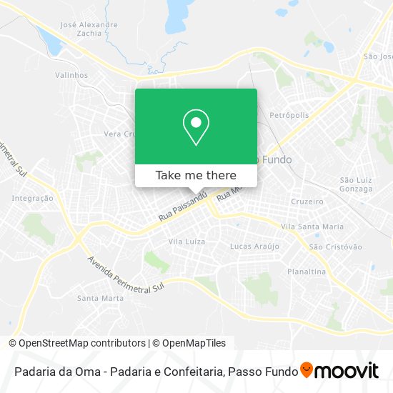 Padaria da Oma - Padaria e Confeitaria map