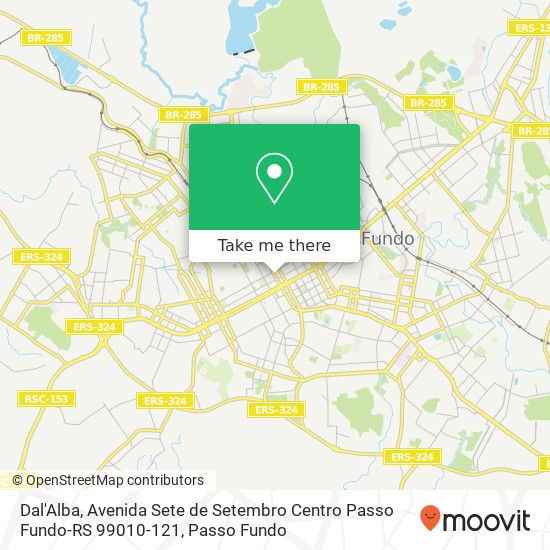 Dal'Alba, Avenida Sete de Setembro Centro Passo Fundo-RS 99010-121 map