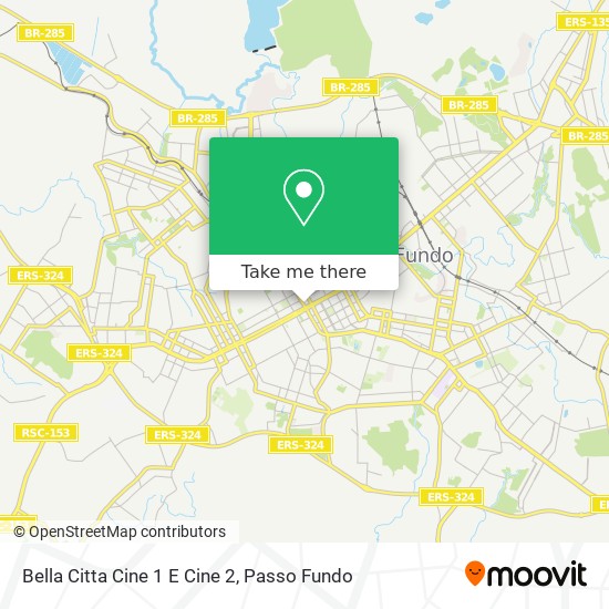 Bella Citta Cine 1 E Cine 2 map