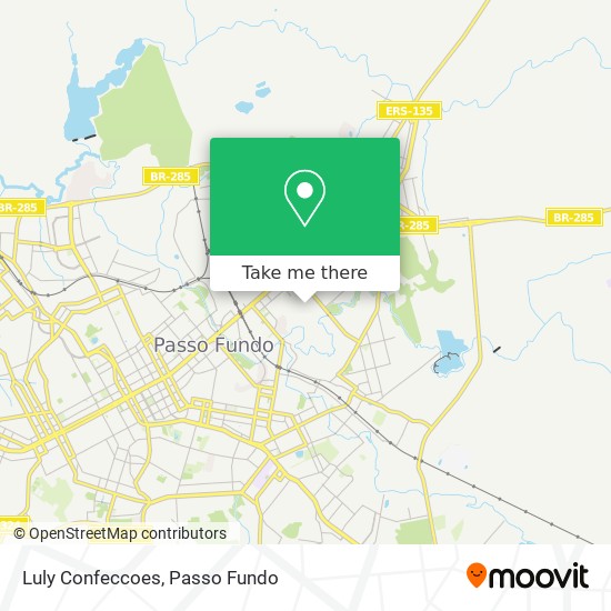 Mapa Luly Confeccoes