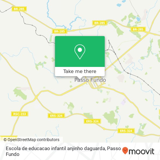 Escola de educacao infantil anjinho daguarda map