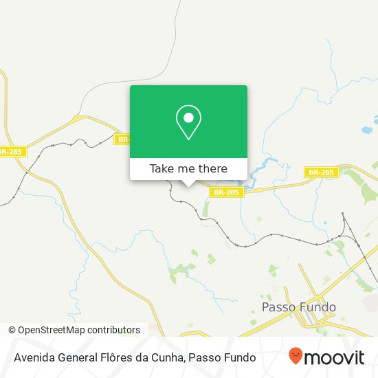 Avenida General Flôres da Cunha map