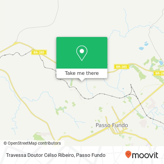 Travessa Doutor Célso Ribeiro map