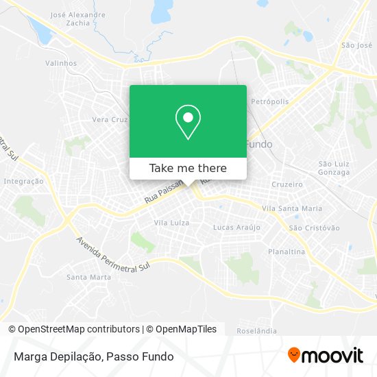 Marga Depilação map