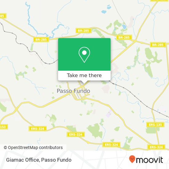 Giamac Office map