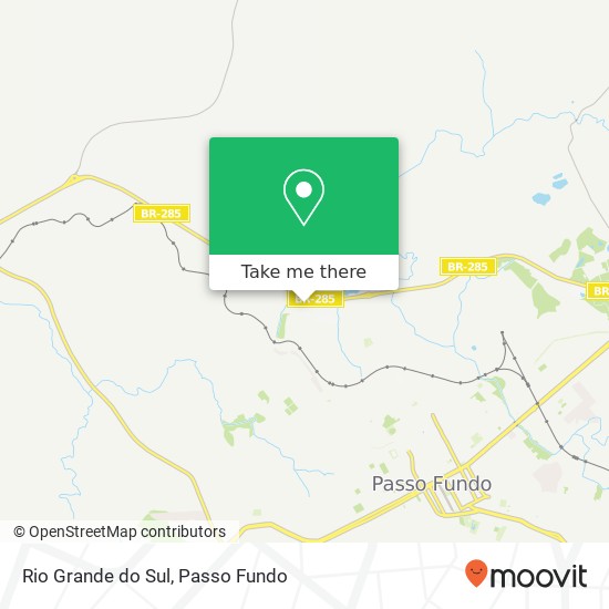Rio Grande do Sul map