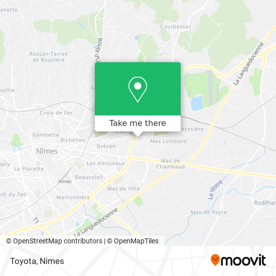 Toyota map