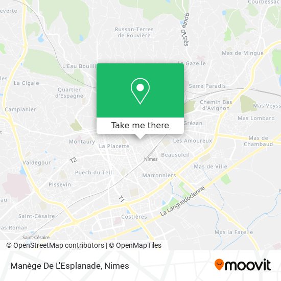 Manège De L'Esplanade map