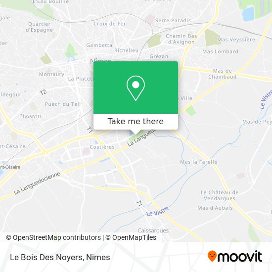 Mapa Le Bois Des Noyers